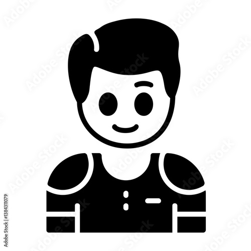 Bliss Solid Style Emotion Icon