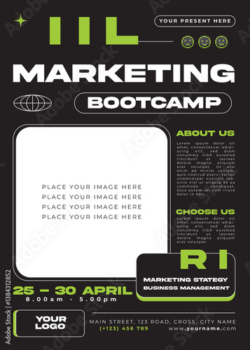 Digital Marketing Bootcamp Flyer