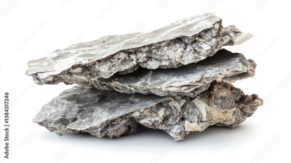 Asbestos isolated on white background Asbestos isolated on white background