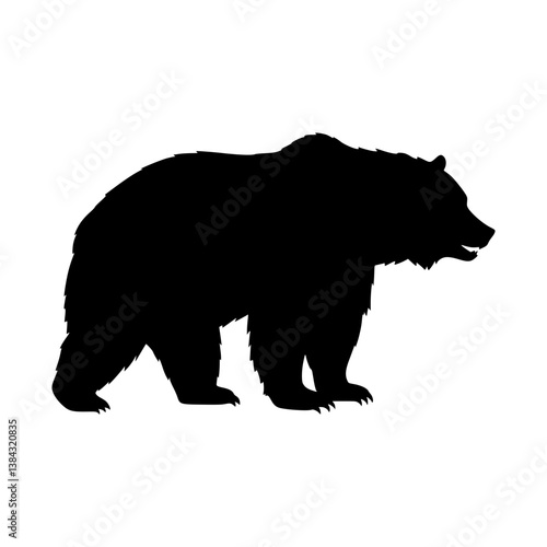 bear silhouette vector