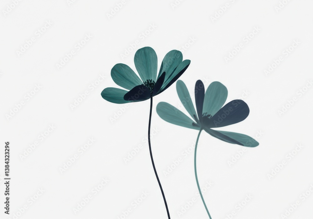 Minimalist botanical illustration single stylized Minimalist botanical illustration single stylized