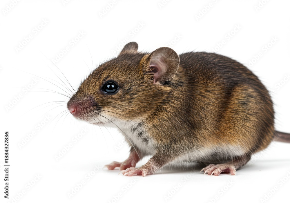 Small rodent wood mouse detailed Small rodent wood mouse detailed