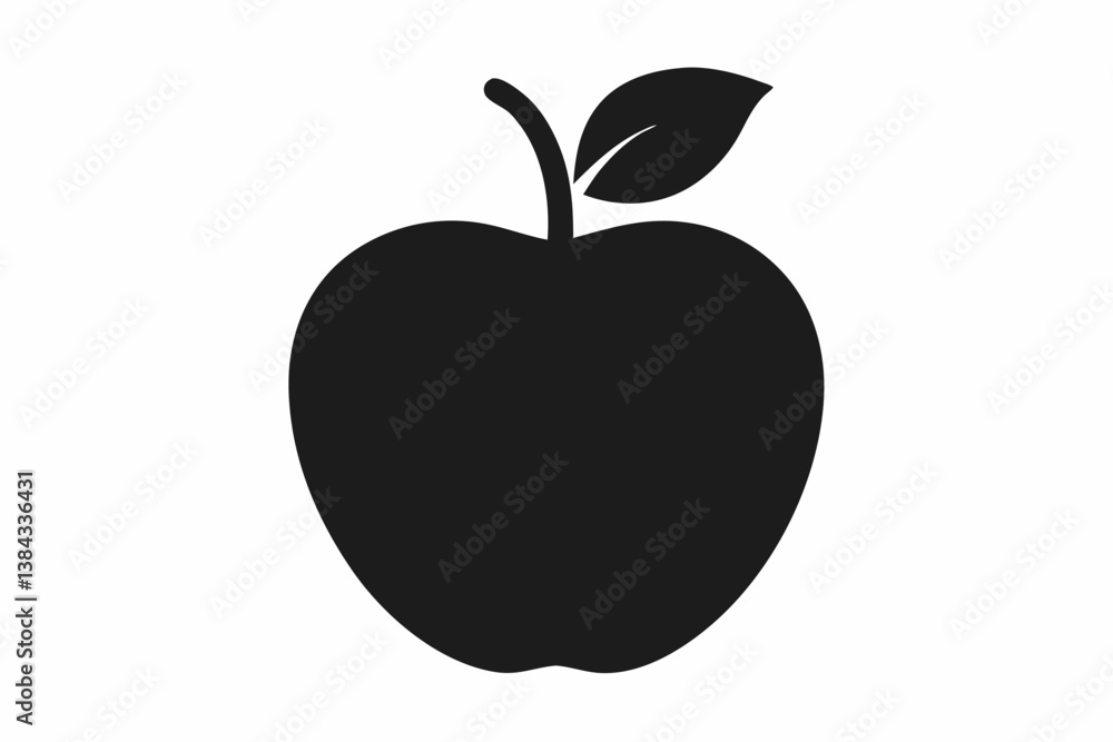 vector illustration of an apple vector illustration of an apple