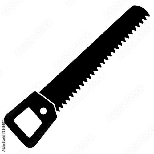 saw blade isolated on white