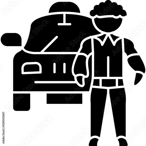 Taxi Driver Icon