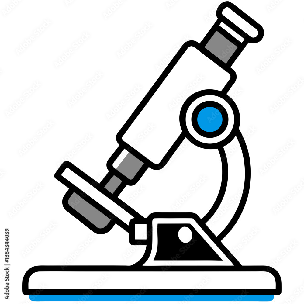microscope vector illustration microscope vector illustration