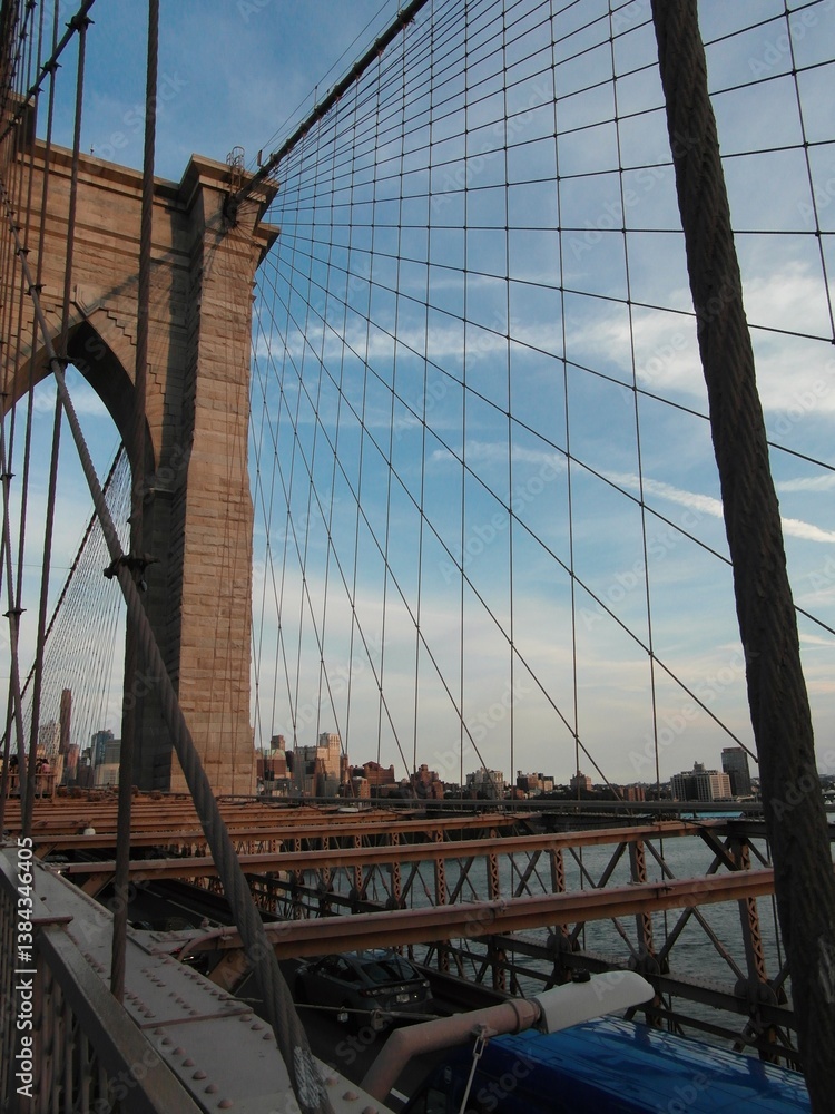 Fototapeta premium brooklyn bridge new york city