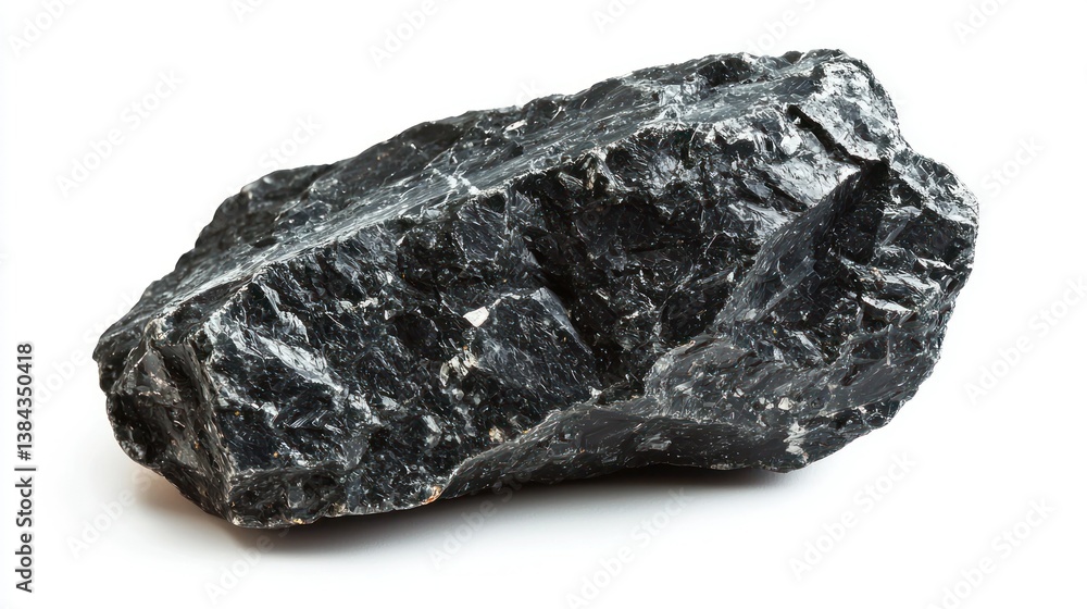 Obraz premium Gabbro isolated on white background