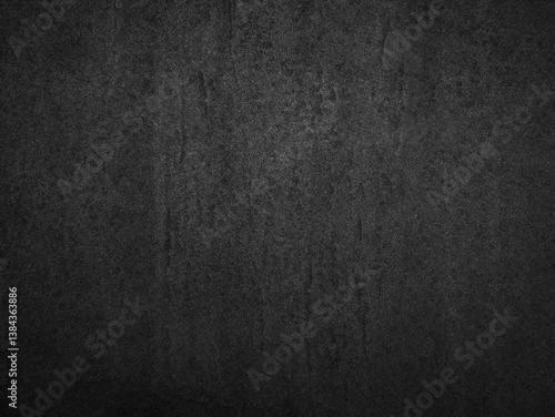 Black stone, slate texture background