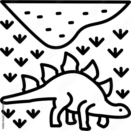 Stegosaurus Icon