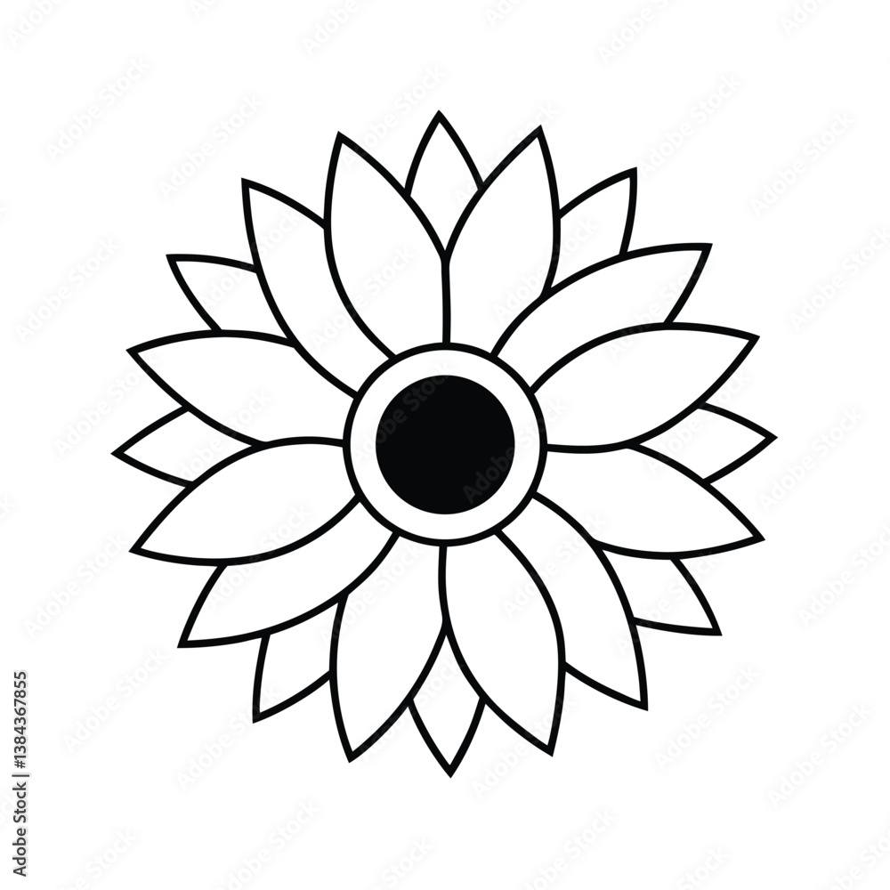abstract flower vector illustration abstract flower vector illustration