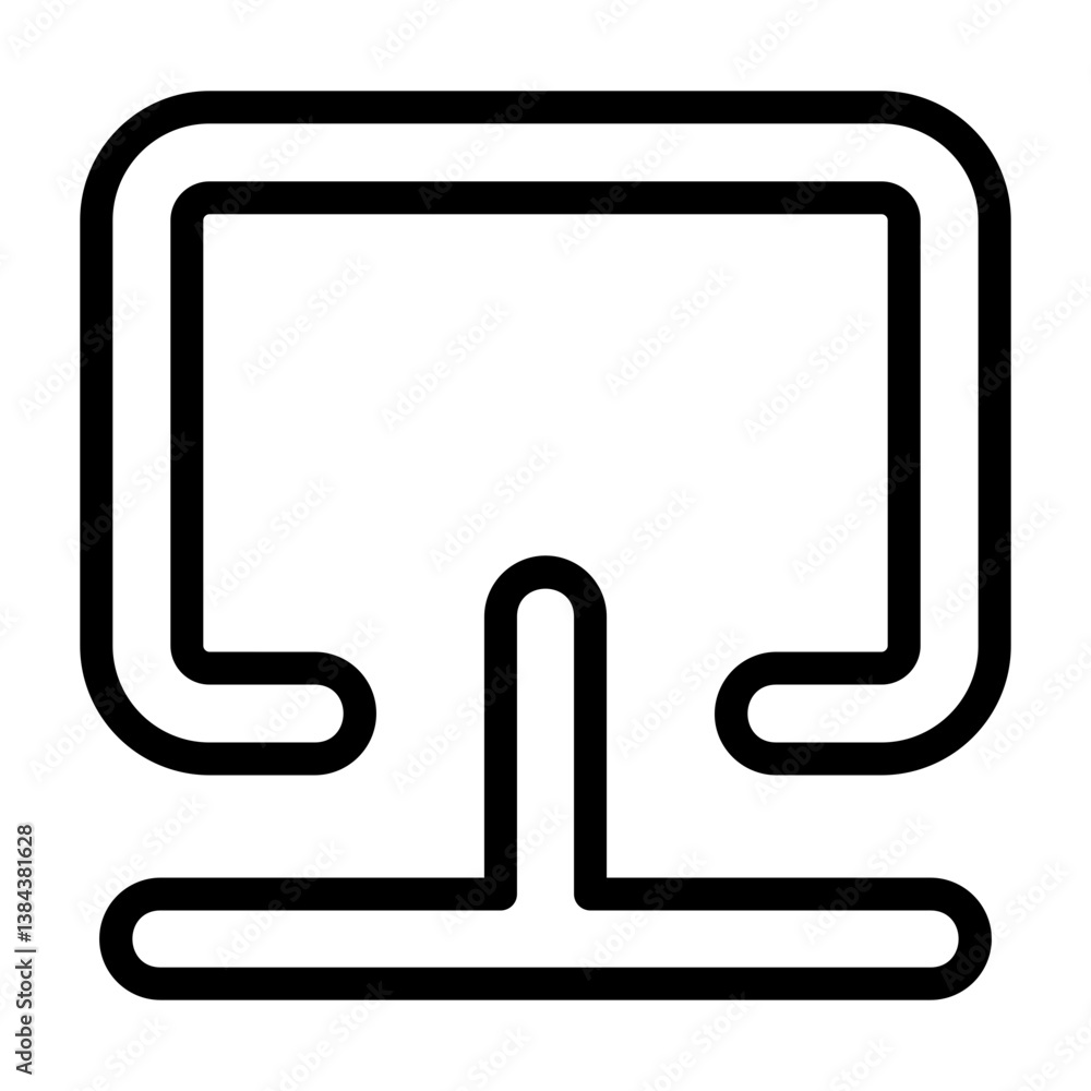 Ethernet Outline Icon Ethernet Outline Icon