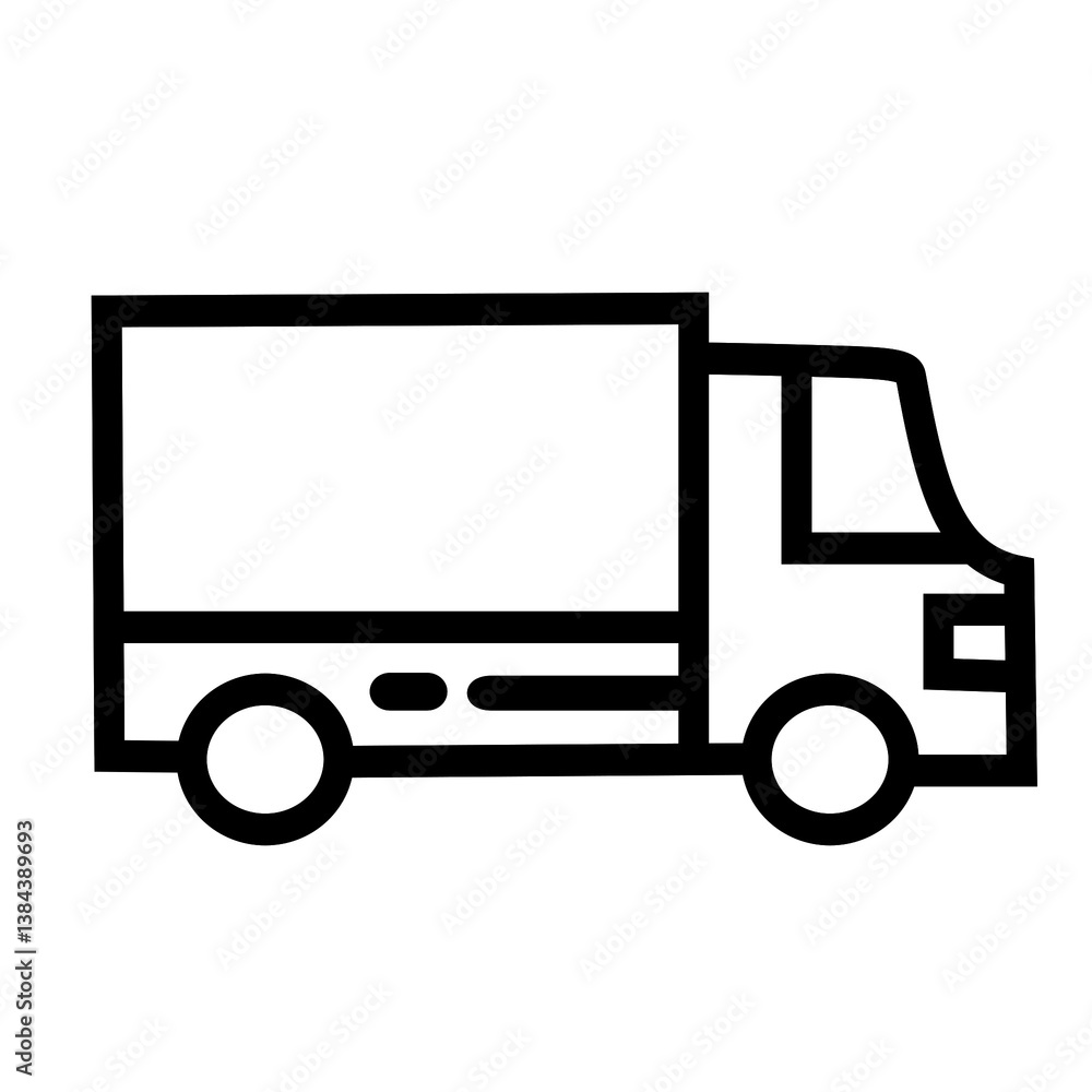 truck icon vector illustration truck icon vector illustration