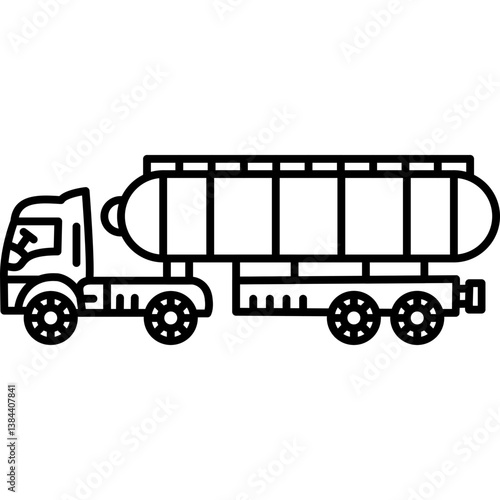 Tanker Truck Icon