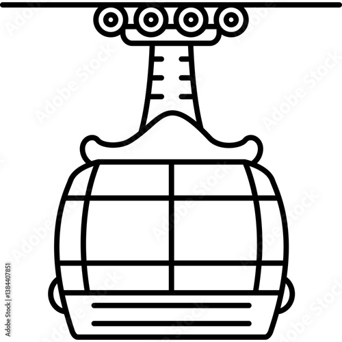 Cable Car Icon