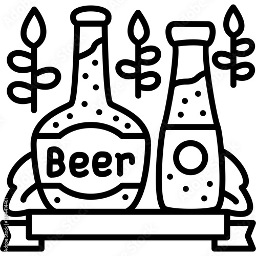 Beer bottle Icon