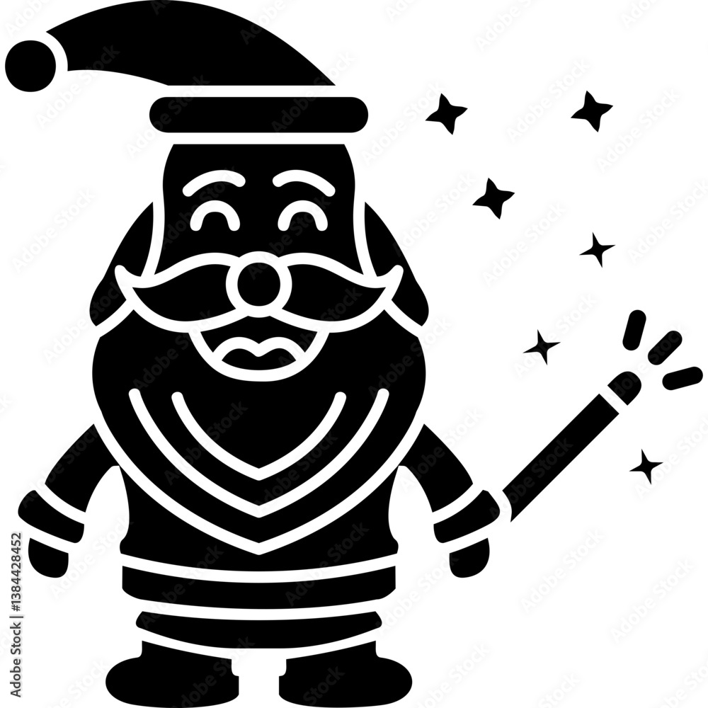 Obraz premium Santa Claus Icon