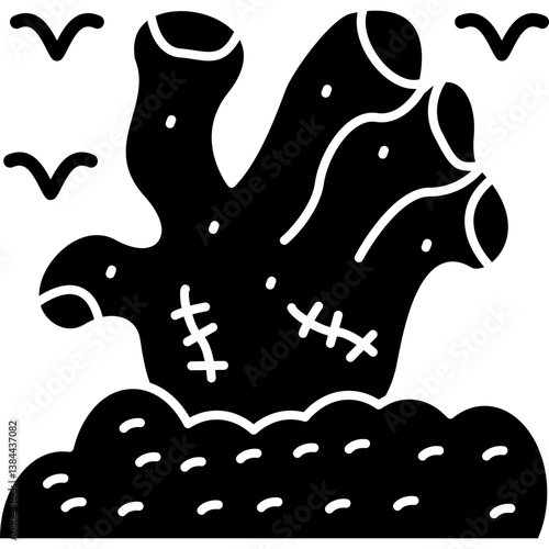 Zombie Hand Icon