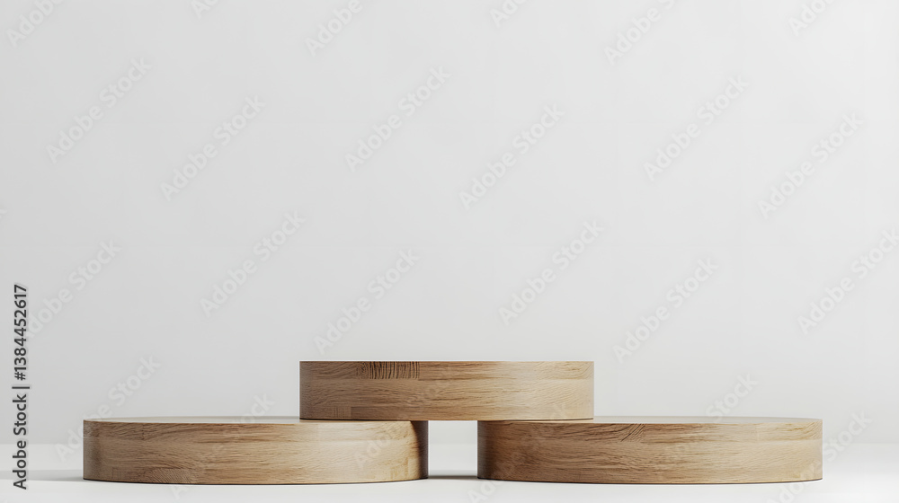 Simple clean self heating and fresh display platform background Simple clean self heating and fresh display platform background