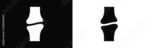 Joint Health Vector Icon Set. Bone Care vector symbol for UI design .Vector Illustration .EPS 10 . 