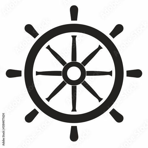 steering wheel vector illustration