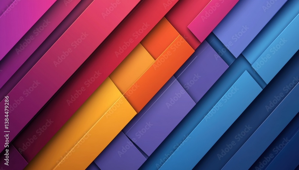 Obraz premium Abstract geometric design