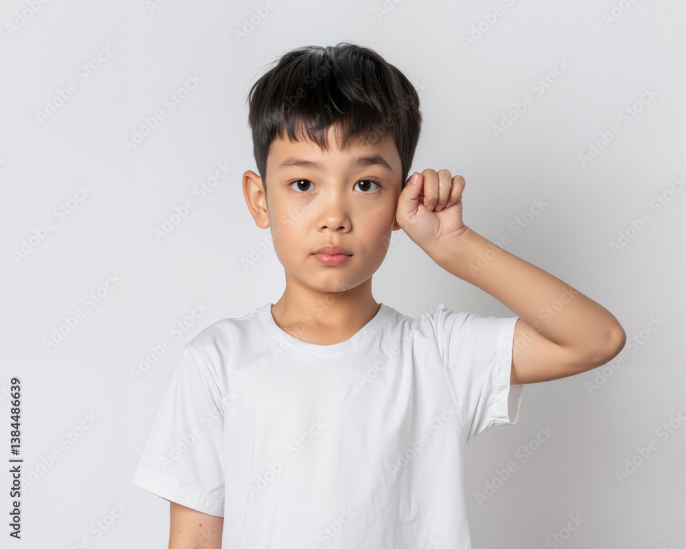 the back hand is facing up of a children the back hand is facing up of a children