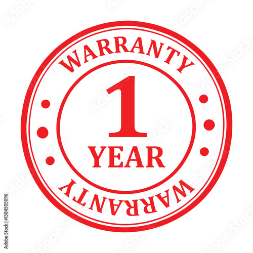 One-Year Warranty Product Seal