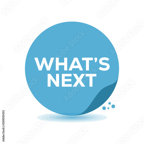 what's next icon template background illustration vector design.