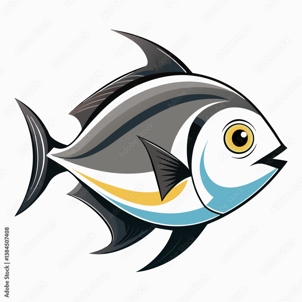 Obraz premium fish vector illustration