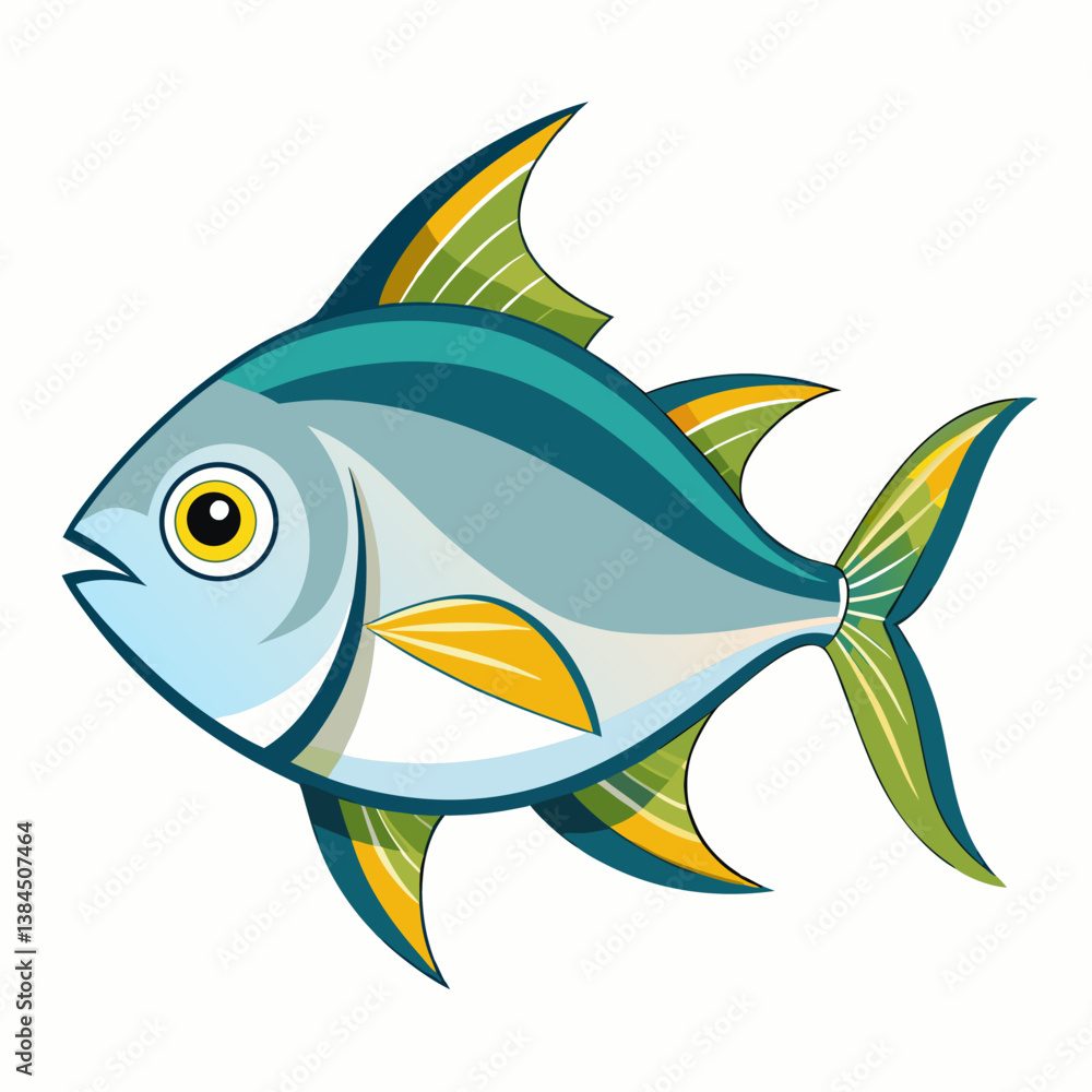 Obraz premium fish vector illustration