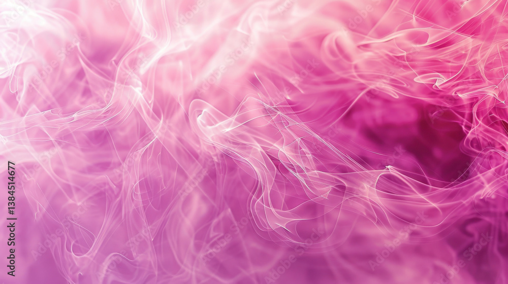 smooth gradient of pink and purple hues creates ethereal atmosphere, evoking sense of calm and tranquility. wispy patterns resemble delicate smoke smooth gradient of pink and purple hues creates ethereal atmosphere, evoking sense of calm and tranquility. wispy patterns resemble delicate smoke