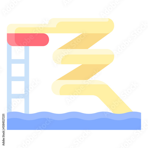 Zigzag Water Slide