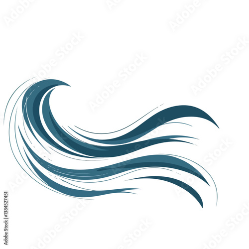 Ocean Wave Illustration