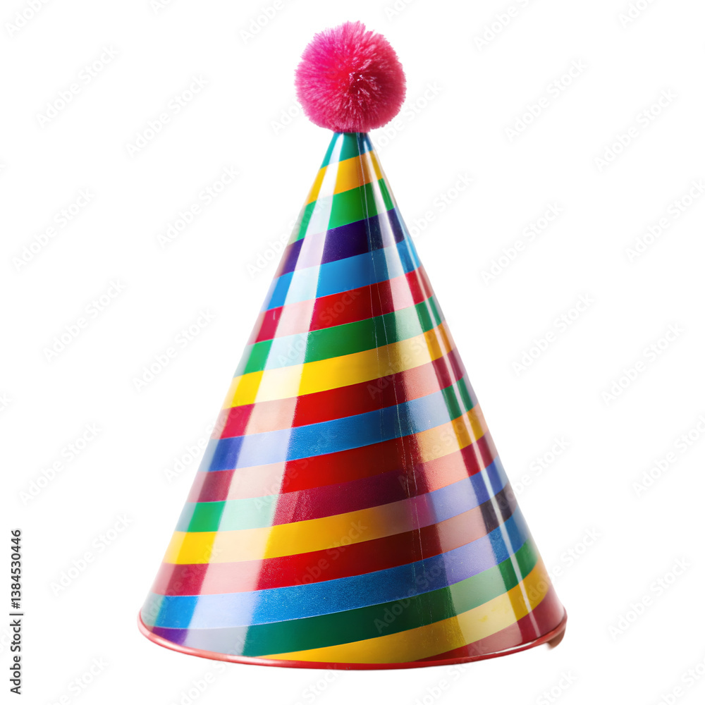Party hat isolated on transparent background
Party hat isolated on transparent background