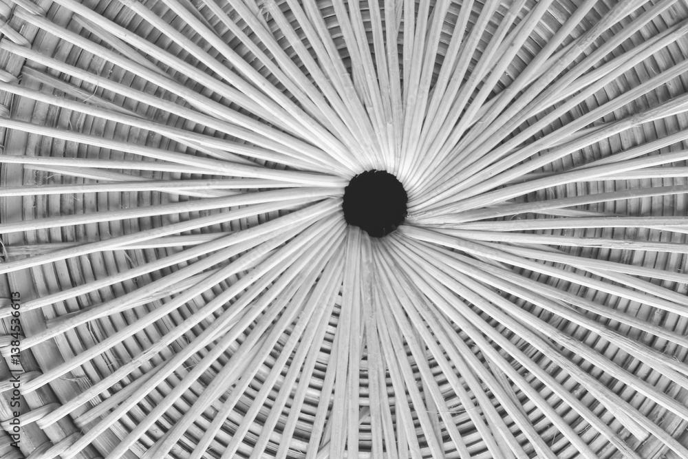 Obraz premium Rattan texture seamless patterns white grey background