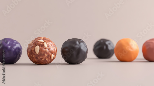 Delicious plant based recipes feature these unique energy balls made from nuts and seeds, perfect for healthy snack