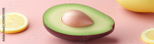 Fresh plant based recipes often highlight creamy texture of avocado, making it perfect ingredient for healthy dishes
