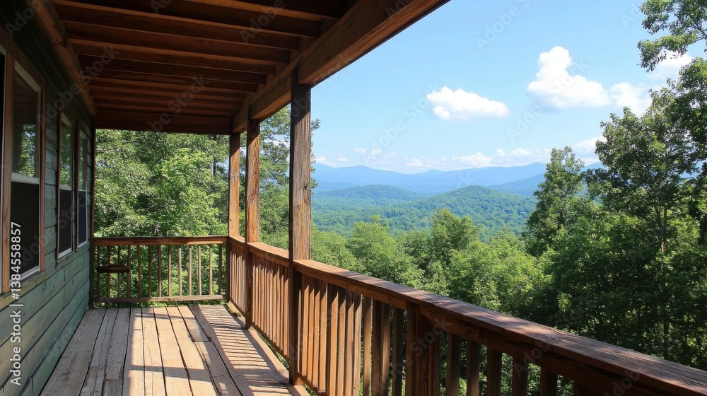Enjoy a scenic mountain view from the top of the hill Enjoy a scenic mountain view from the top of the hill