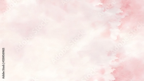 Soft Pink Watercolor Background: Elegant and Minimalist Design