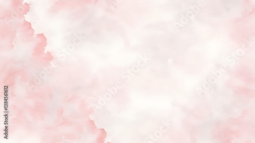 Soft Pink Watercolor Background: Elegant and Minimalist Design