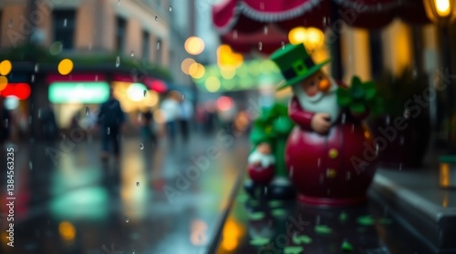 Wallpaper Mural time lapse of people walking in city at night Torontodigital.ca