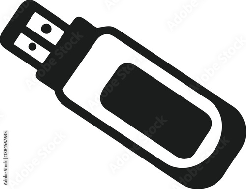 usb flash memory, pen drive icon