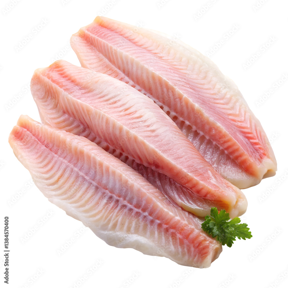 Fish fillets isolated on transparent background
Fish fillets isolated on transparent background