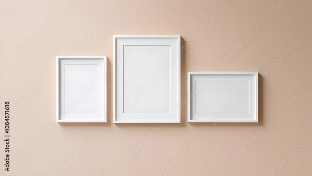 Blank Mockup of Art Galleries AI Blank Mockup of Art Galleries AI