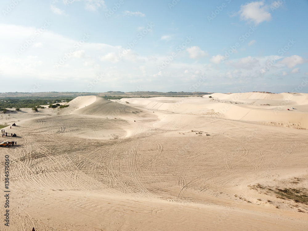 Bau Trang Tourist Area, Mui Ne - The magnificent little desert. Bau Trang Mui Ne is often referred to by many tourists as the Bau Trang Tourist Area, Mui Ne - The magnificent little desert. Bau Trang Mui Ne is often referred to by many tourists as the