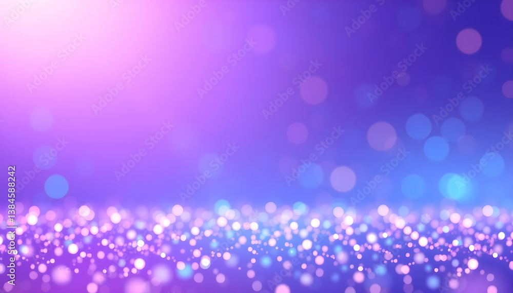 Luxury Holographic Bokeh Background in Purple and Blue Luxury Holographic Bokeh Background in Purple and Blue