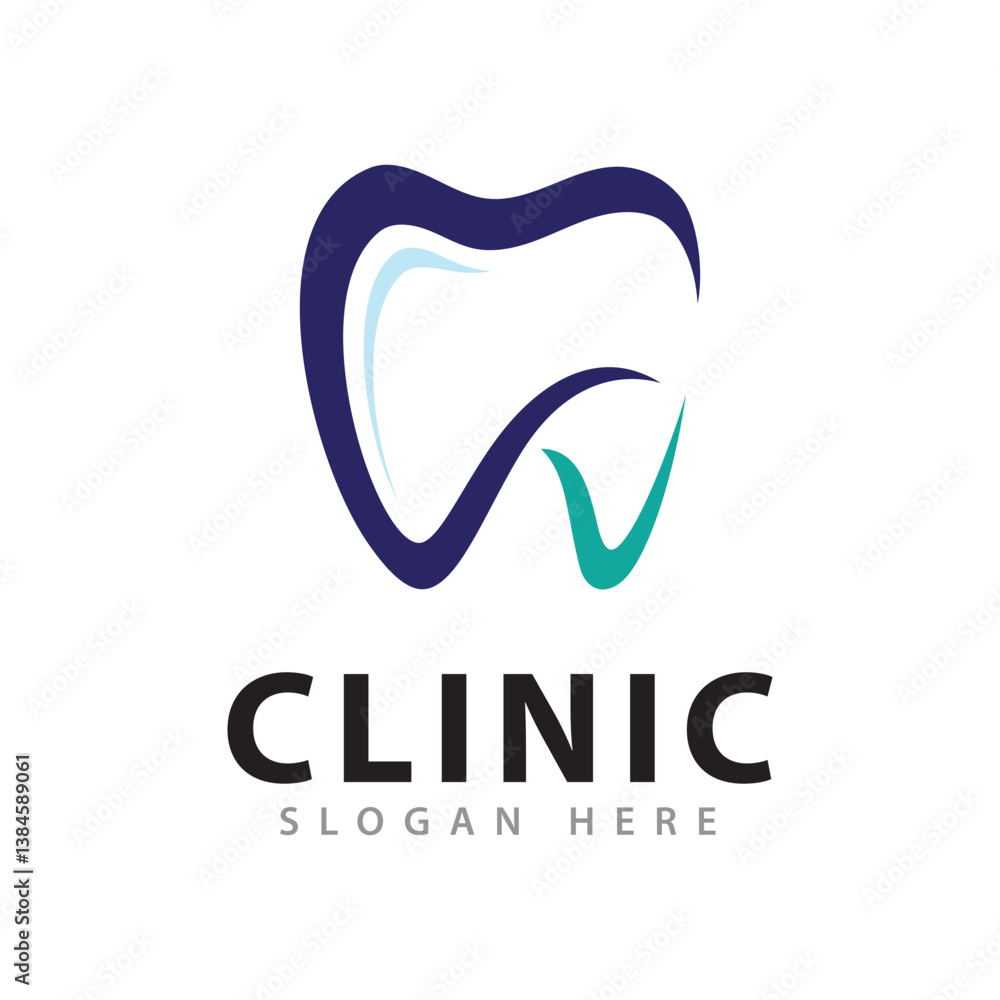 Dental logo design vector illustration Dental logo design vector illustration