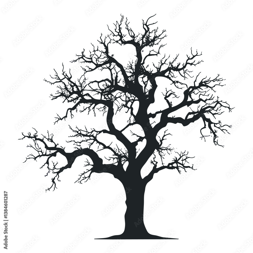 Fototapeta premium Tree silhouette 