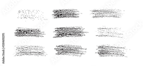 Pencil textures showing variations in shading and stroke techniques for artistic projects